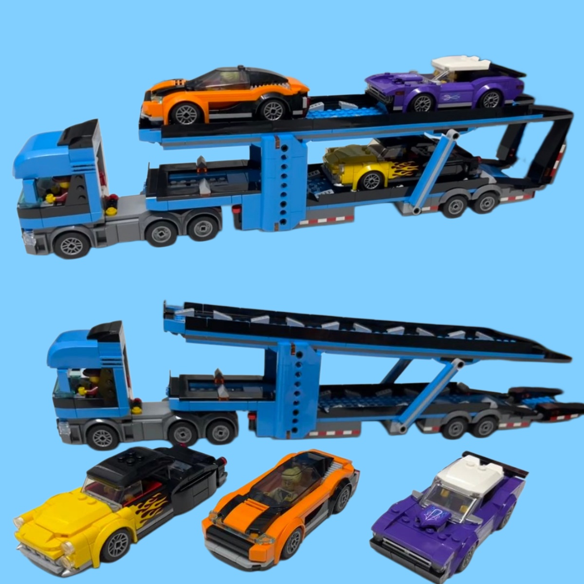 City series car transport truc - đánh giá và giá Lego Set Creator