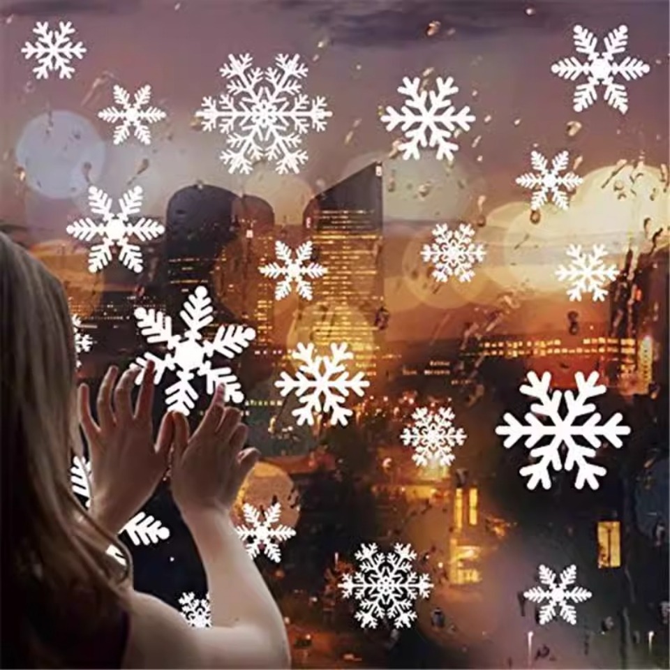 1Set Snowflake Window Stickers - đánh giá và giá Snowflake Window Decal