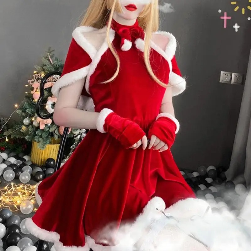 Christmas Cosplay Costume Dres - đánh giá và giá Elf Costume Christmas