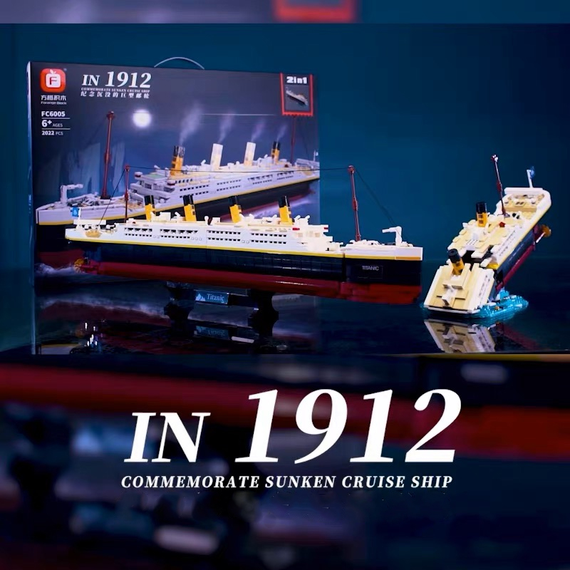 Creative Ideas Titanic Model C - đánh giá và giá Lego Set City