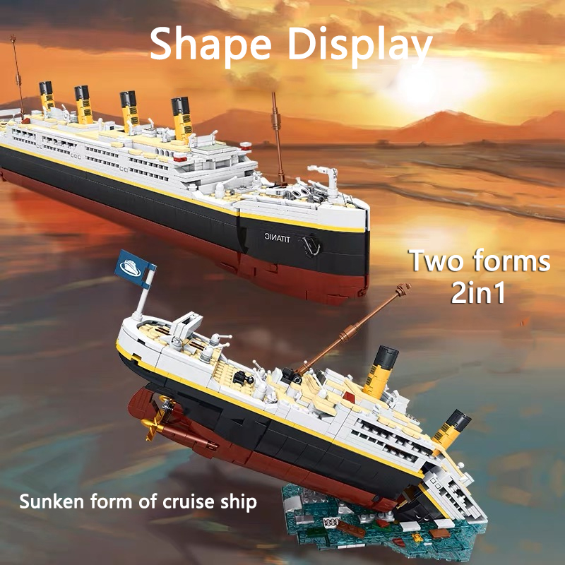 Creative Ideas Titanic Model C - đánh giá và giá Lego Set City
