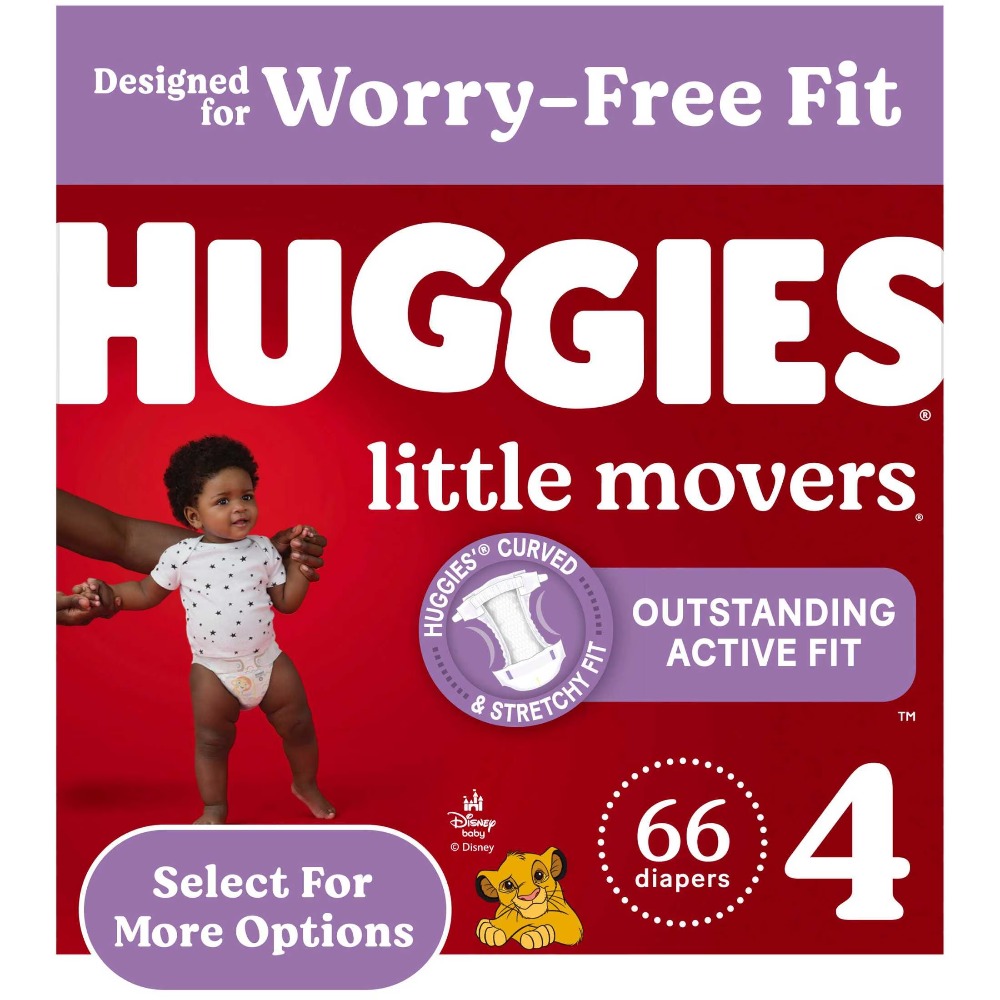 Huggies Little Movers Size 4 D - đánh giá và giá Huggies Diaper Little Movers