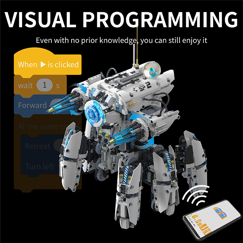 Technical Programming Hexapod  - đánh giá và giá Lego Set City
