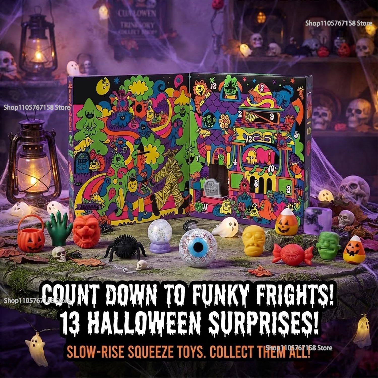 Halloween Advent Calendar,Spoo - đánh giá và giá Advent Calendar Gift