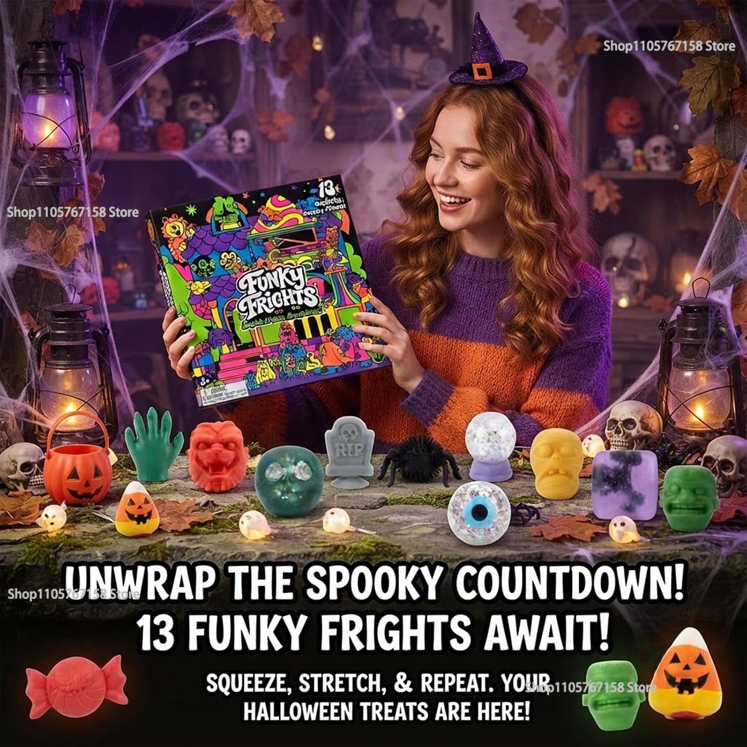 Halloween Advent Calendar,Spoo - đánh giá và giá Advent Calendar Gift