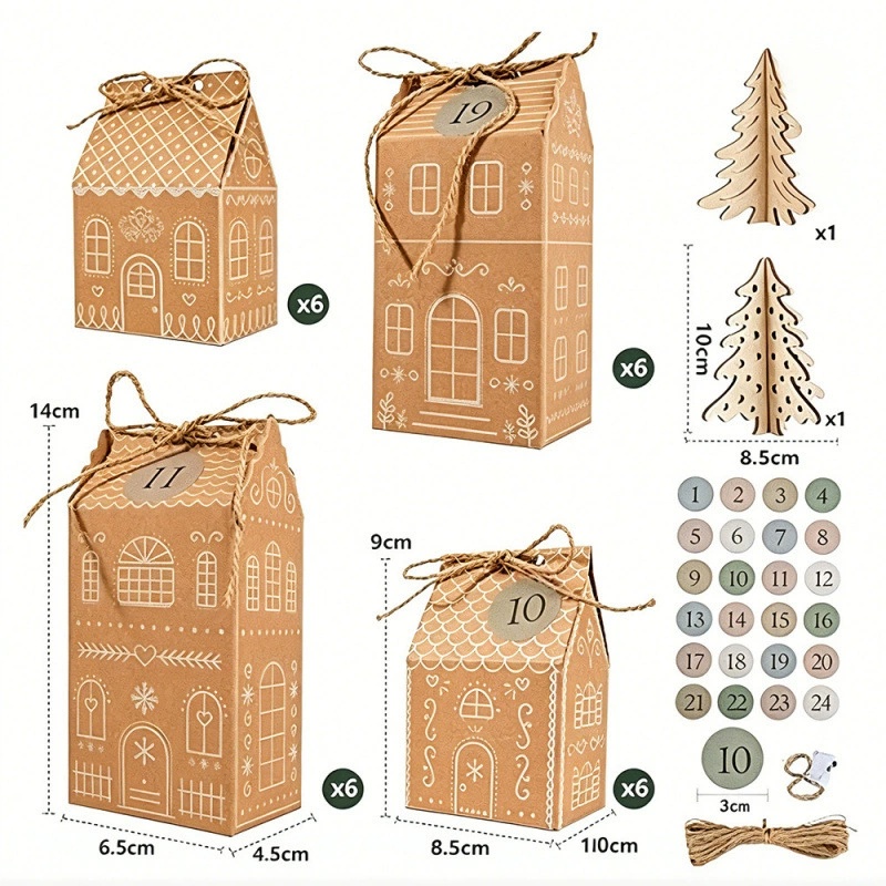 Christmas Gift Boxes Advent Ca - đánh giá và giá Advent Calendar Gift