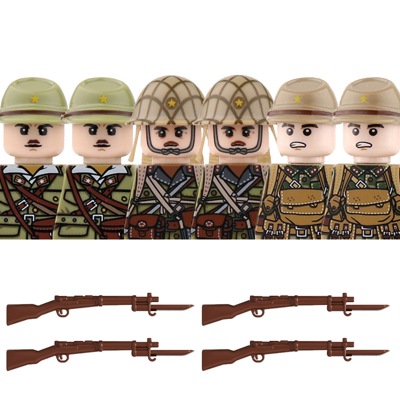 WW2 Military Infantry Japanese - đánh giá và giá Lego Set City