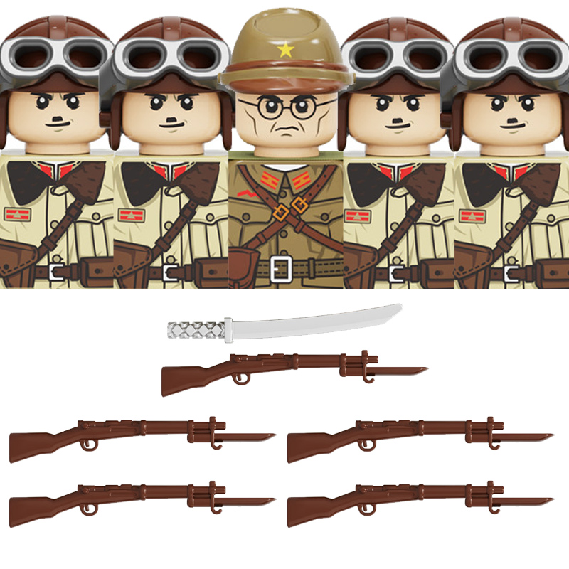 WW2 Military Infantry Japanese - đánh giá và giá Lego Set City