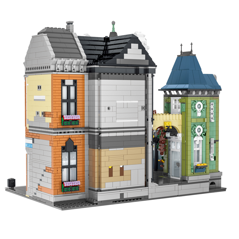 5477pcs URGE Street View Sets  - đánh giá và giá Lego Set City