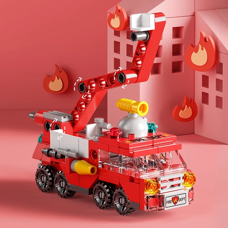 City Fire Car Building Blocks  - đánh giá và giá Lego Set City